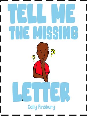 cover image of Tell Me the Missing Letter